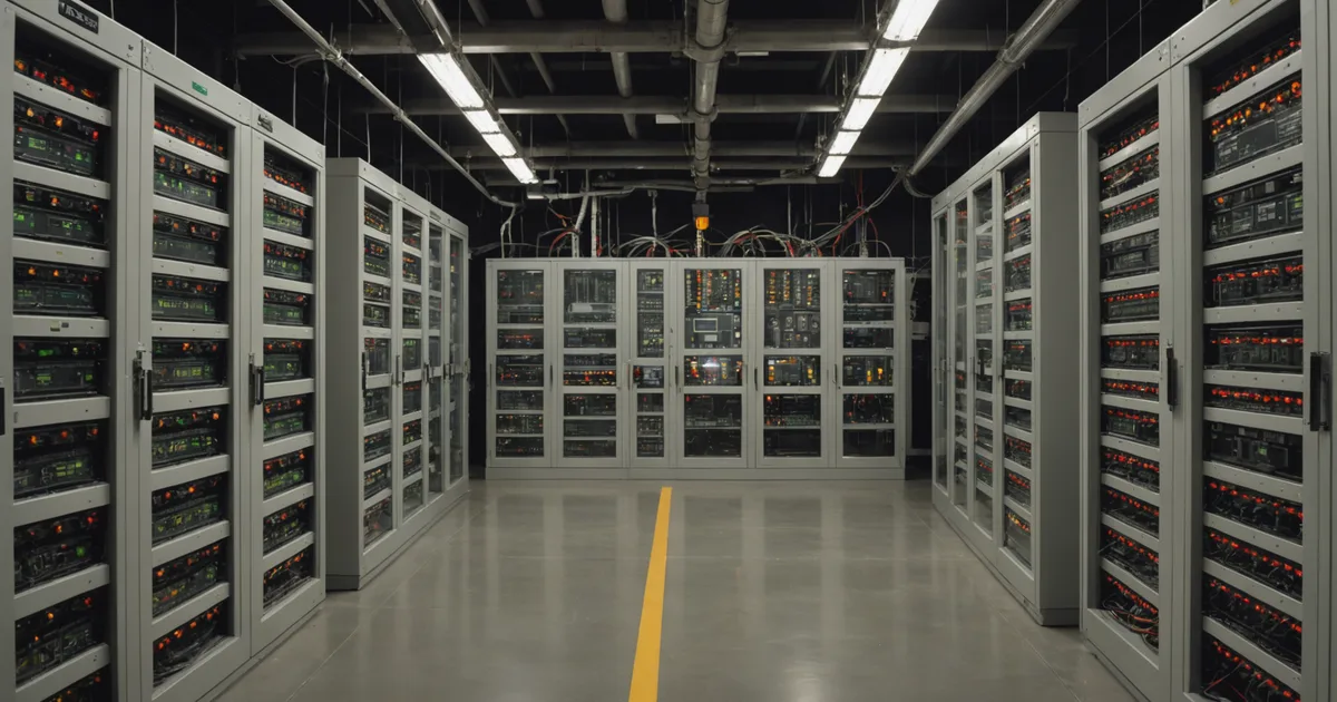 Industrial SCADA control cabinets with status indicators